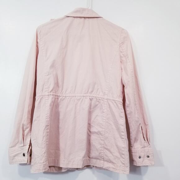 Lilly Aldridge for Velvet Light Pink Utility Lightweight Jacket Multi Pockets - Picture 2 of 11